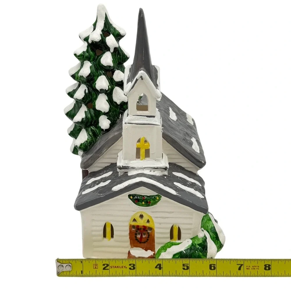 Department‎ Dept 56 Snowhouse Series Countryside Church 1984 Lighted Village